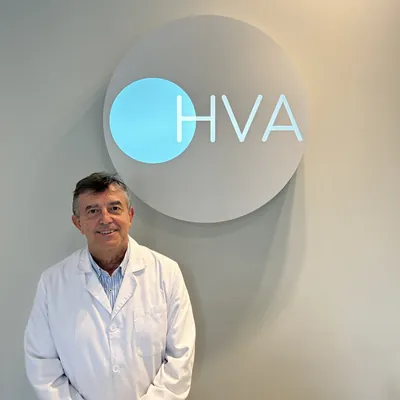 Francisco Baixauli García en la clínica HVA.
